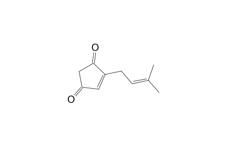 4-Cyclopentene-1,3-dione, 4-(3-methyl-2-butenyl)-