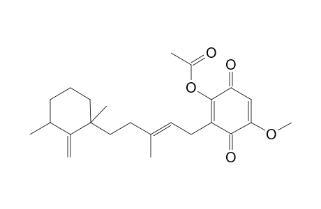 Metachromin C - acetate