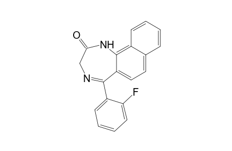 5-(2-fluorophenyl)-1,3-dihydrobenzo[i][1,4]benzodiazepin-2-one