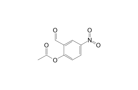 (2-formyl-4-nitro-phenyl) acetate
