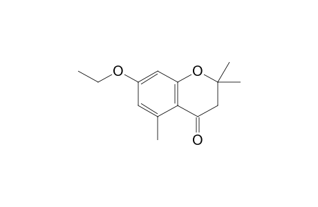 7-(Ethoxy)-2,2,5-trimethyl-4-chromanone