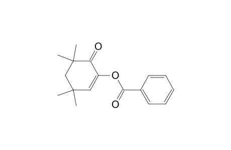 2-Cyclohexen-1-one, 2-(benzoyloxy)-4,4,6,6-tetramethyl-