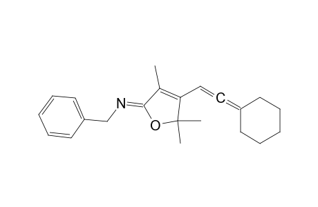 (Z)-N-Benzyl 4-(3,3-pentamethylenepropa-1,2-dienyl)-3,5,5-trimethylfuran-2(5H)-imine