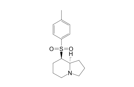 (8R*,8aR*)-8-[(p-Methylphenyl)sulfonyl]-octahydroindolizine