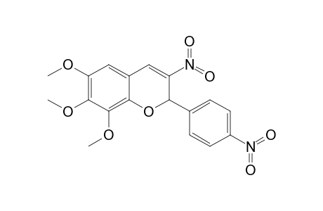 6,7,8-Trimethoxy-3-nitro-2-(4-nitrophenyl)-2H-chromene