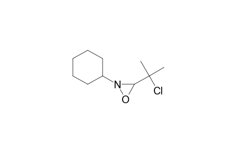 3-(1-Chloro-1-methyl-ethyl)-2-cyclohexyl-oxaziridine