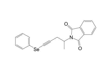 2-(1-Methyl-4-phenylselanyl-but-3-ynyl)isoindoline-1,3-dione