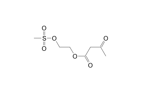 Butanoic acid, 3-oxo-, 2-[(methylsulfonyl)oxy]ethyl ester