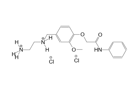 N~1~-[4-(2-anilino-2-oxoethoxy)-3-methoxybenzyl]-1,2-ethanediaminium dichloride