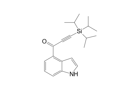 1-(1H-Indol-4-yl)-3-(triisopropylsilyl)prop-2-yn-1-one