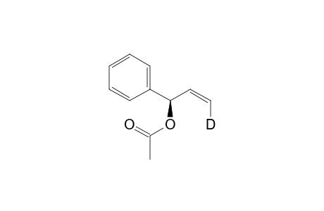 (+-)-(Z)-3-[D1]-1-Phenylprop-2-enyl acetate