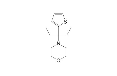 4-(3-thiophen-2-ylpentan-3-yl)morpholine