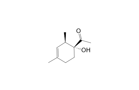 (1R*,2R*)-1-Acetyl-2,4-dimethyl-3-cyclohexen-1-ol