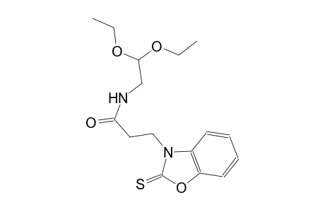 3-benzoxazolepropanamide, N-(2,2-diethoxyethyl)-2,3-dihydro-2-thioxo-