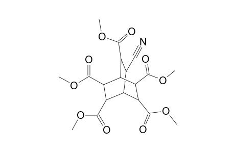 Bicyclo[2.2.2]octane-2,3,5,6,7-pentacarboxylic acid, 8-cyano-, pentamethyl ester, stereoisomer
