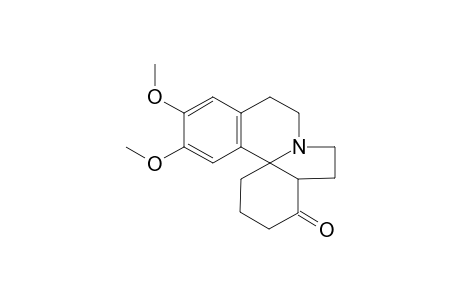 1H-Indolo[7a,1-a]isoquinoline, erythrinan-1-one deriv.