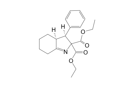 Diethyl 3-phenyl-3,3a,4,5,6,7-hexahydro-2H-benzopyrroline-2,2-dicarboxylate