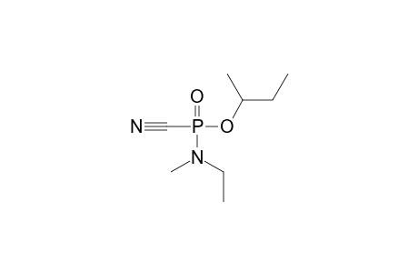 O-sec.butyl N-ethyl N-methyl phosphoramidocyanidate
