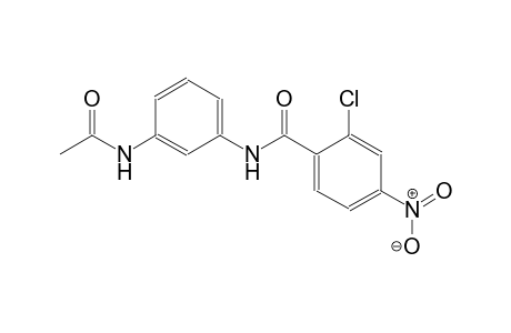N-[3-(acetylamino)phenyl]-2-chloro-4-nitrobenzamide
