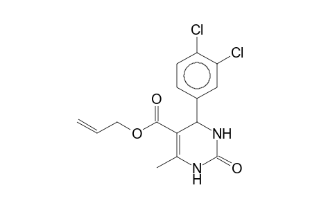 Allyl 4-(3,4-dichlorophenyl)-3,4-dihydro-6-methyl-2(1H)-oxo-5-pyrimidinecarboxylate