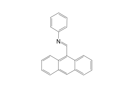 N-(9-Anthrylmethylene)aniline