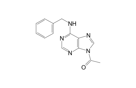 1-(6-(benzylamino)-9H-purin-9-yl)ethanone