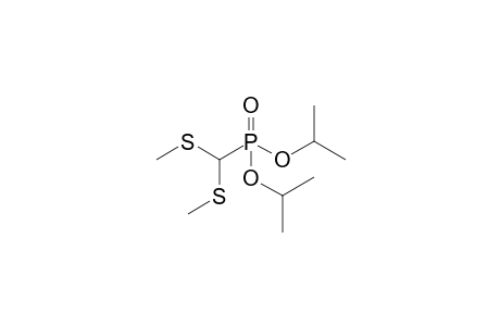 Diisopropyl [(bismethylthio)methyl]phosphonate