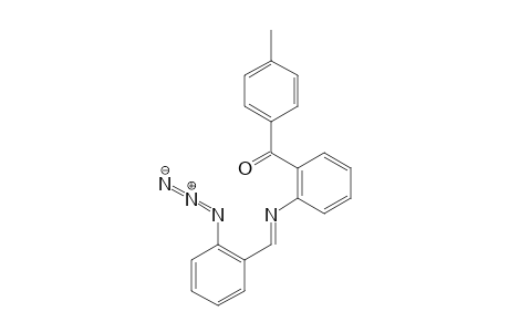 [2-(2-Azidobenzylideneamino)phenyl](4-tolyl)methanone