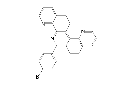 7,8,13,14-Tetrahydro-6-(4'-bromophenyl)quino[8,7-k]-[1,8]phenanthroline