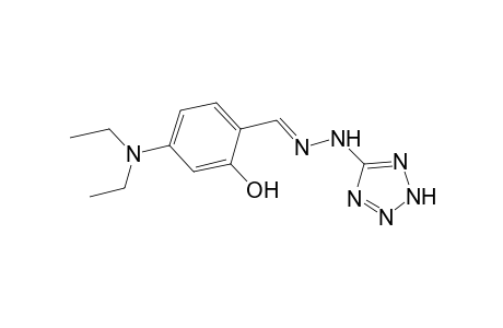 4-(Diethylamino)-2-hydroxybenzaldehyde 2H-tetraazol-5-ylhydrazone