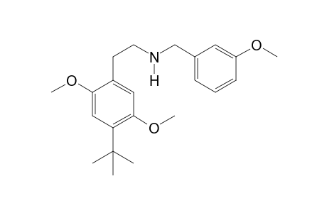 2C-TBU N-(3-methoxybenzyl)