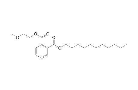 Phthalic acid, 2-methoxyethyl undecyl ester