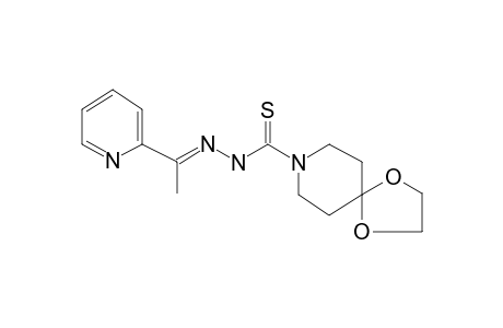 1,4-Dioxa-8-azaspiro[4.5]decane-8-thiocarboxylic acid 2-[1-[[2-pyridyl]ethylidene]hydrazide