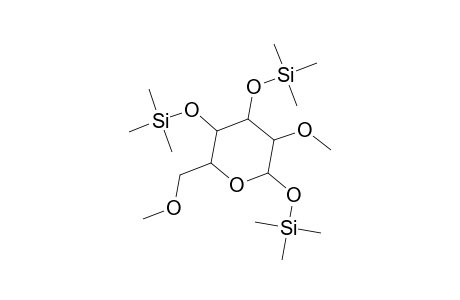 Galactopyranose, 2,6-di-O-methyl-1,3,4-tris-O-(trimethylsilyl)-
