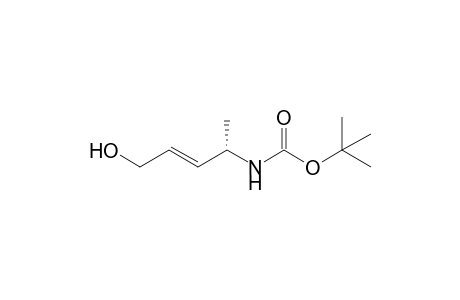 (2E,4S)-4-[(t-Butoxycarbonyl)amino]-2-penten-1-ol