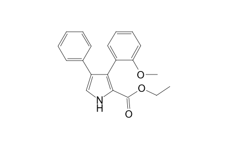 Ethyl 3-(2-methoxyphenyl)-4-phenyl-1H-pyrrole-2-carboxylate