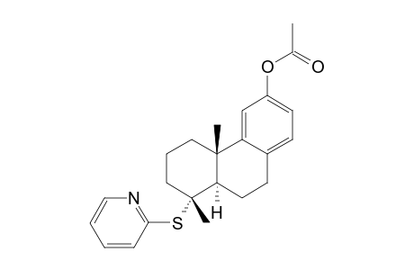 4.alpha.-(2'-Pyridylthio)-18-norpodocarpa-8,11,13-trien-12-yl acetate