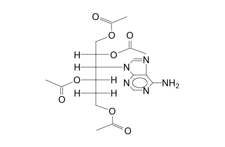 1,2,3,5,6-TETRA-O-ACETYL-4-(ADENIN-9-YL)-2,4-DIDEOXY-D-ARABINOHEXITOL