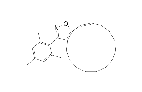 4H-Cyclopentadec[d]isoxazole, 5,6,7,8,9,10,11,12,13,14-decahydro-3-(2,4,6-trimethylphenyl)-, (E)-