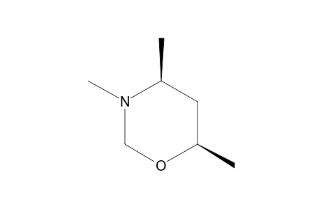 cis-3,4,6-Trimethyltetrahydro-1,3-oxazine