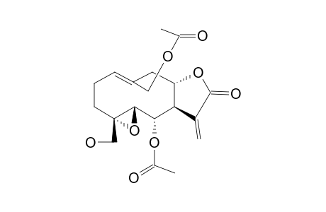 ARTEMISIIFOLIN,6-A-O-ACETYL-14-ACETOXY-4-A,5-B-EPOXY
