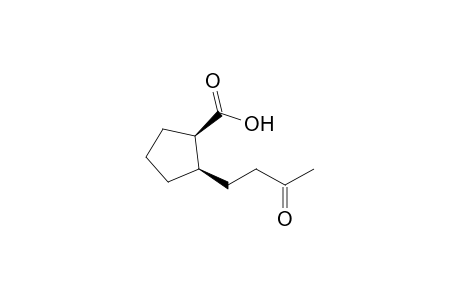 (1R, 2R)-1-[3'-Oxobutyl]-2-(hydroxycarbonyl)cyclopentane