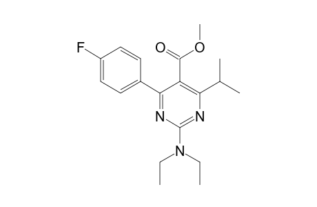6-(4'-FLUOROPHENYL)-4-ISOPROPYL-5-METHOXYCARBONYL-2-(DIETHYLAMINO)-PYRIMIDINE