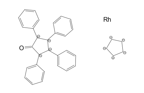 Rhodium, (.eta.5-2,4-cyclopentadien-1-yl)[(2,3,4,5-.eta.)-2,3,4,5-tetraphenyl-2,4-cyclopentadien-1-one]-