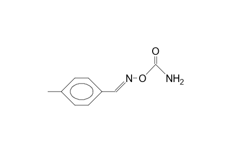 4-Methyl-benzaldehyde O-carbamoyloxime