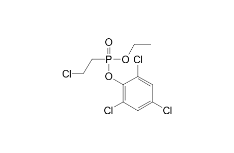 1,3,5-trichloro-2-[2-chloroethyl(ethoxy)phosphoryl]oxy-benzene