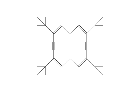 2,6,9,13-Tetra(T-butyl)-4,11-dimethyl-cyclotetradeca-2,5,9,12-tetraen-7,14-diyne