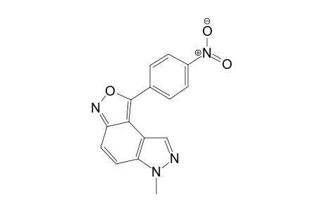 6-Methyl-1-(4-nitrophenyl)-6H-isoxazolo[4,3-e]indazole