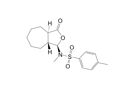 (1R,7R,10R)-10-(N-Methyl-N-tosylamino)-9-oxabicyclo[5.3.0]decan-8-one
