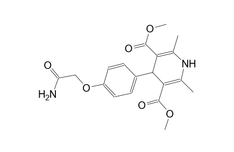 3,5-pyridinedicarboxylic acid, 4-[4-(2-amino-2-oxoethoxy)phenyl]-1,4-dihydro-2,6-dimethyl-, dimethyl ester